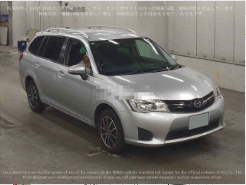 Toyota Corolla Fielder 2012 - Vehicle Detail - MDK Corporation