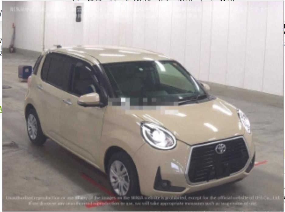 Toyota Passo 2023 - MDK Japan