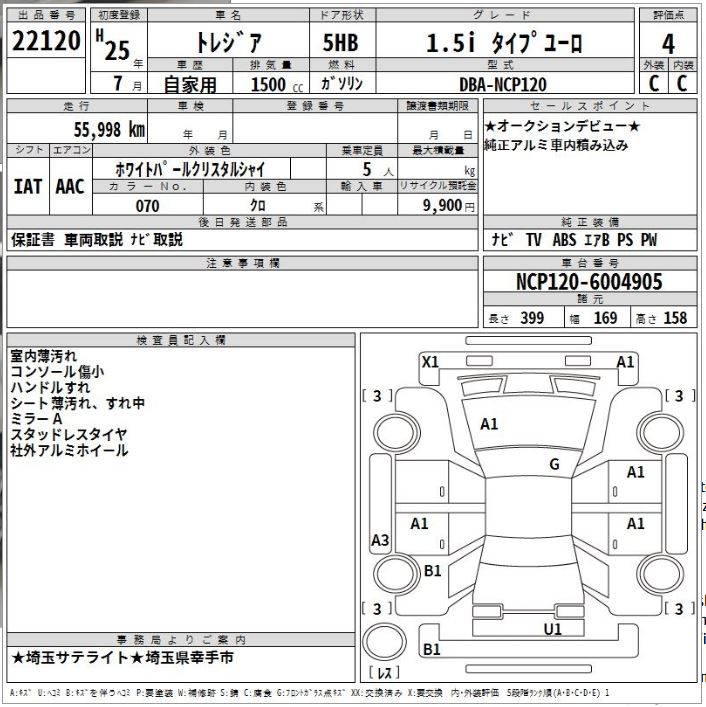 Subaru Trezia