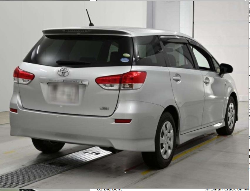 Toyota Wish 2011 - MDK Japan